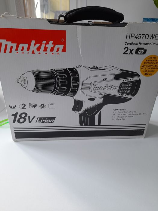 Makita HP457DWEX2 Wiertarko-Wkretarka