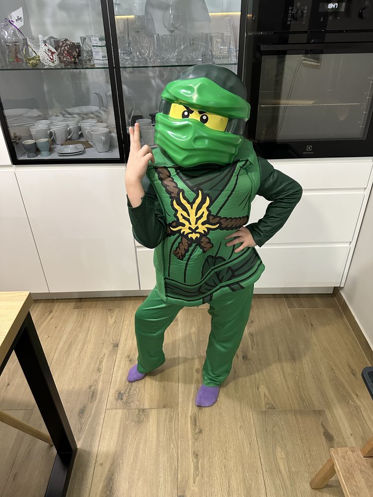 Kostium Lego Ninjago Lloyd, M 7-8 lat