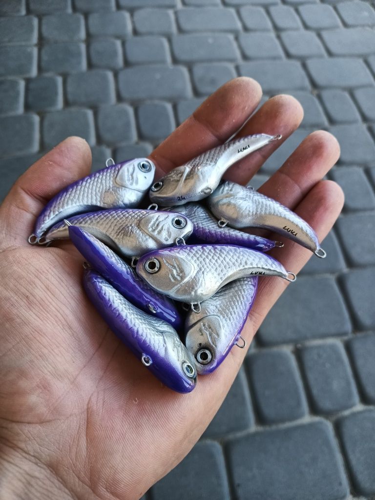 Woblery Cykada Fatty SCAR 5cm, 5.7cm, 6.5cm i 8cm LUKI LURES