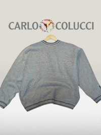 carlo colucci szary sweter