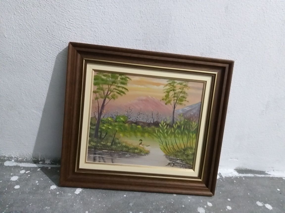 Quadro pintado óleo