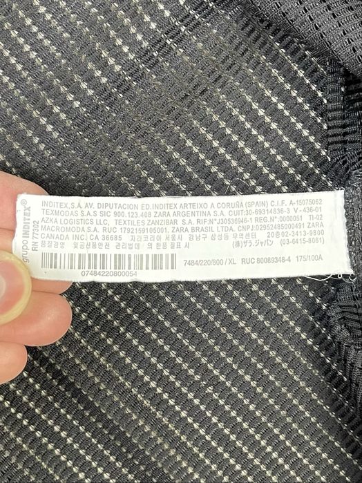 Zara кофта бомбер XL размер женская черная оригинал