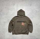 Мужская Кофта Худи Essentials Fear Of God С Большим Логотипом M Размер