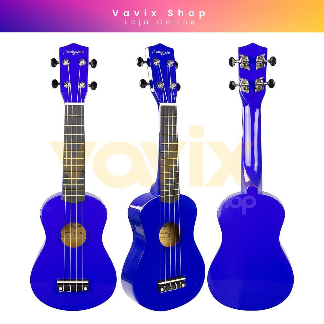 Ukelele Soprano Azul /  Som Música