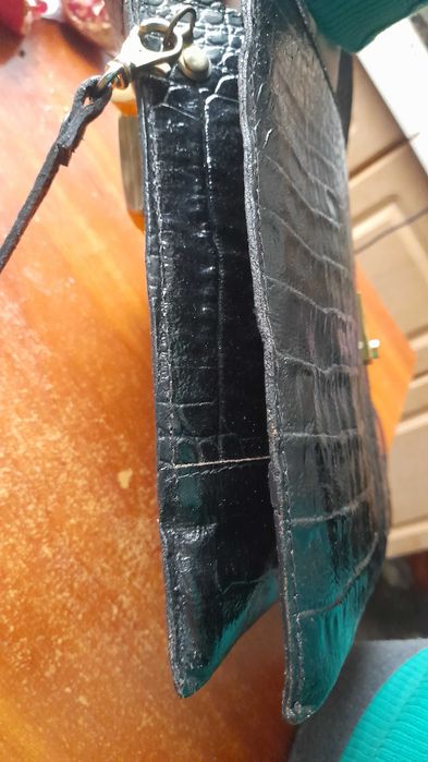 шикарна  сумка Amelia Berko з натуральної шкіри