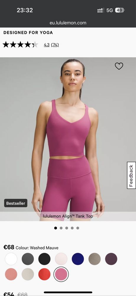 Top Lululemon Align