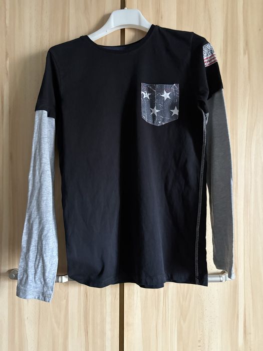 Koszulka z długim rękawem z nadrukiem