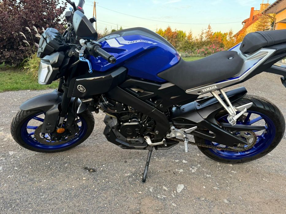 Yamaha MT 125 cm 2017r. doinwestowana.