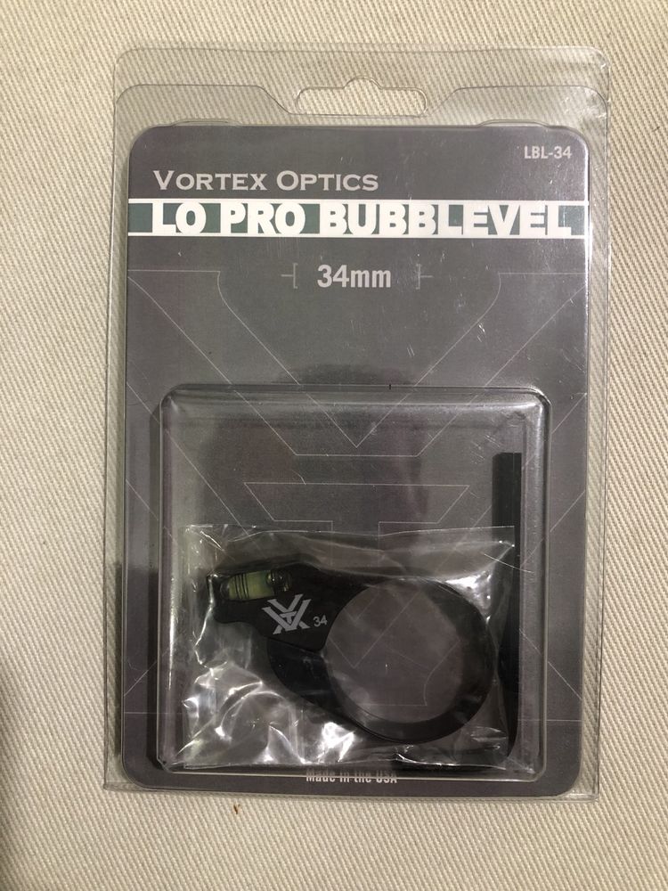 Уровень Vortex LO PRO Bubble Level. d - 34 мм