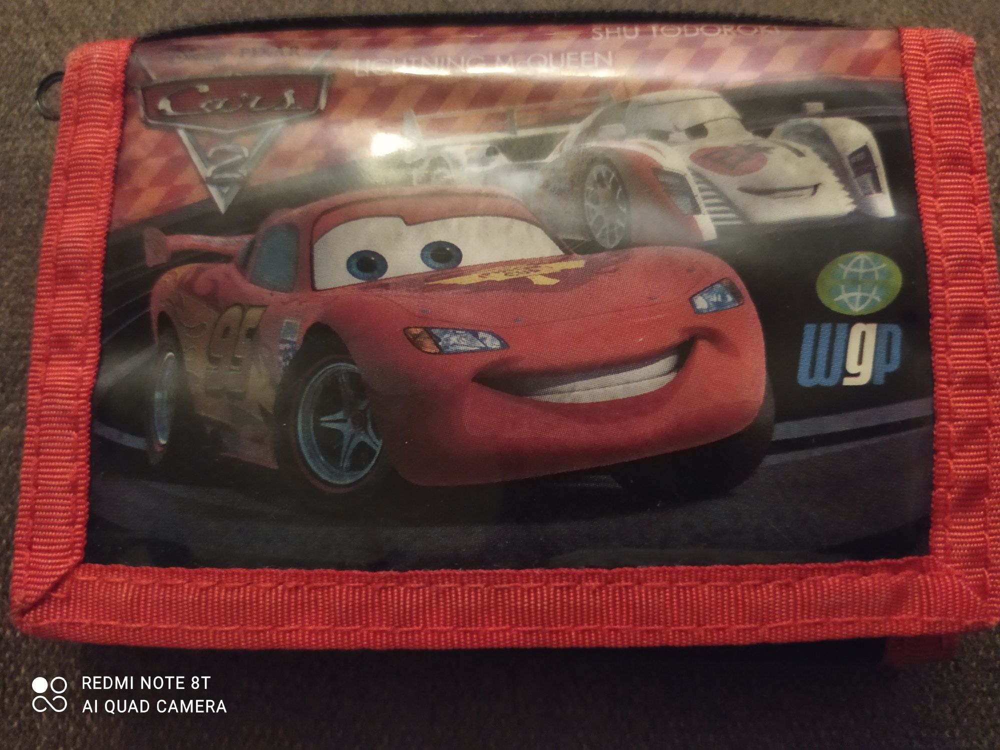 Disney Auta cars mc Queen portfel