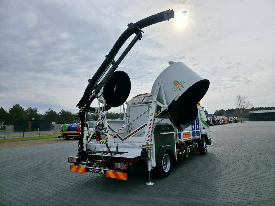 Mitsubishi CANTER odkurzacz koparka ssąca substancje sypkie CITY SAUGER  zasysanie cementu piasku żwiru WUKO RSP CITY SAUGER Saugbagger