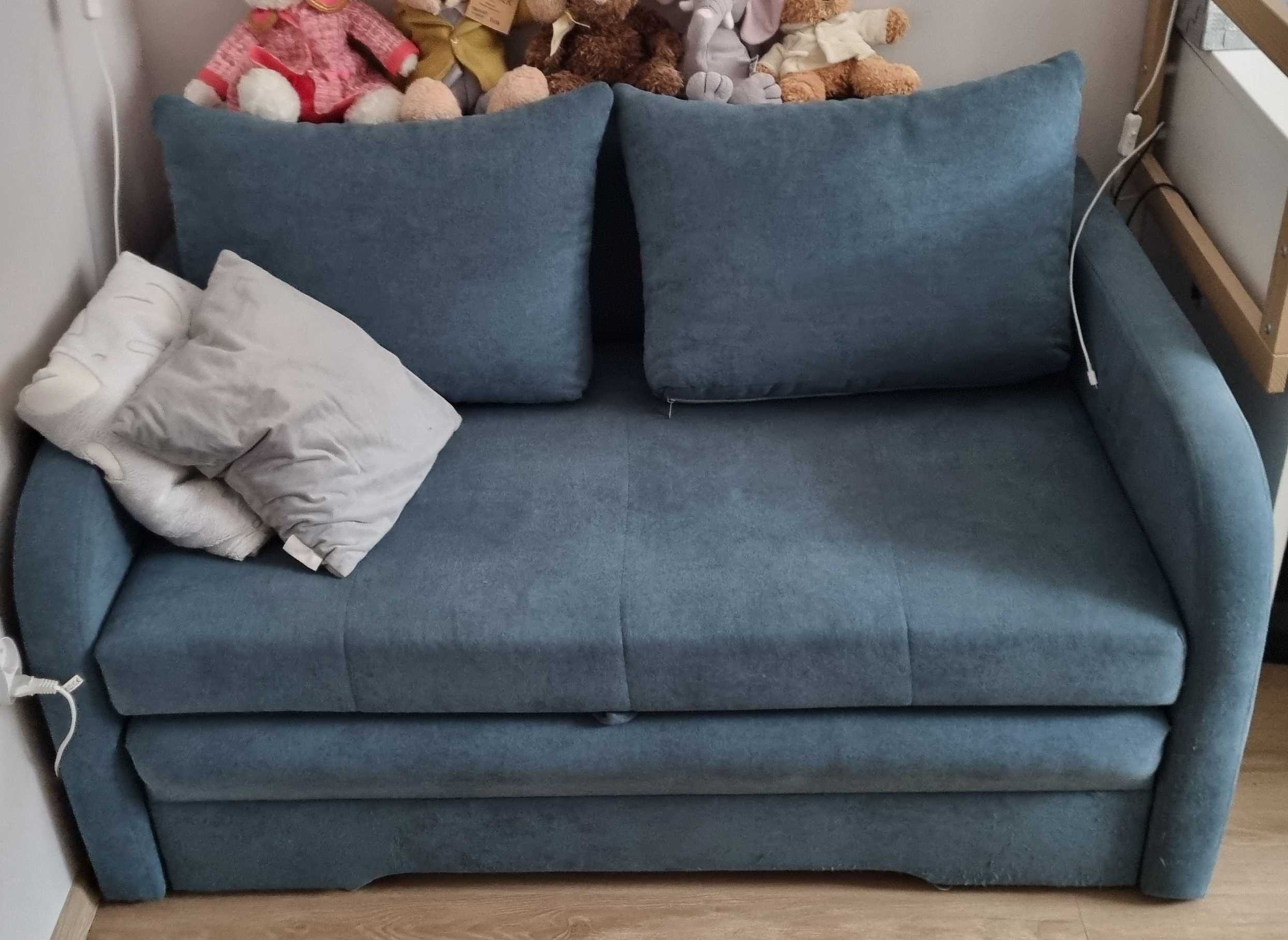sofa 2-osobowa, rozkładana