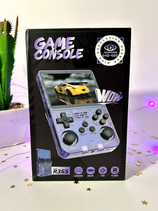 Consola de jogos R36S de 128GB