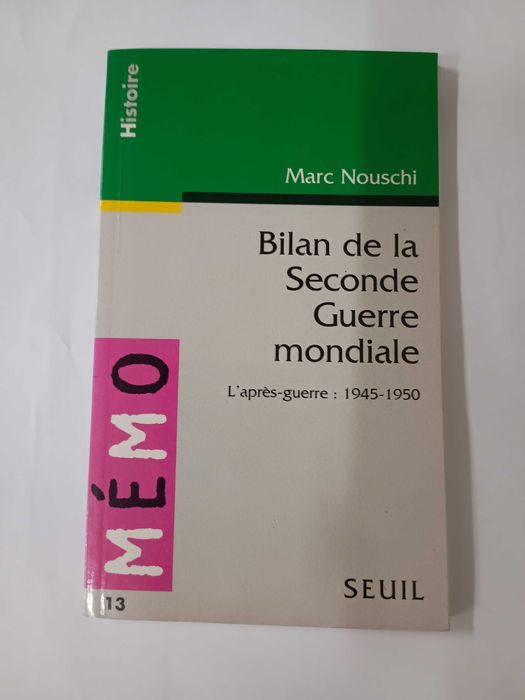 Bilan de lá Esconde Guerre Mondiale, de Marc Nouschi