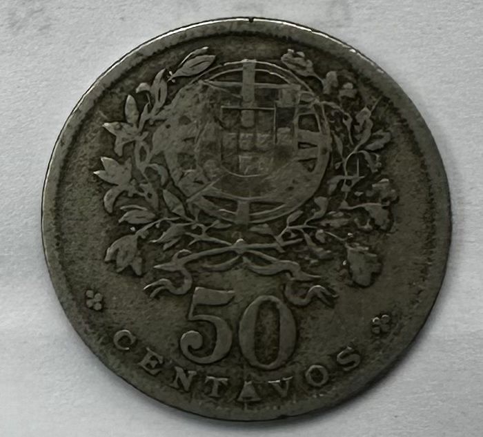 Moeda 50 centavos
