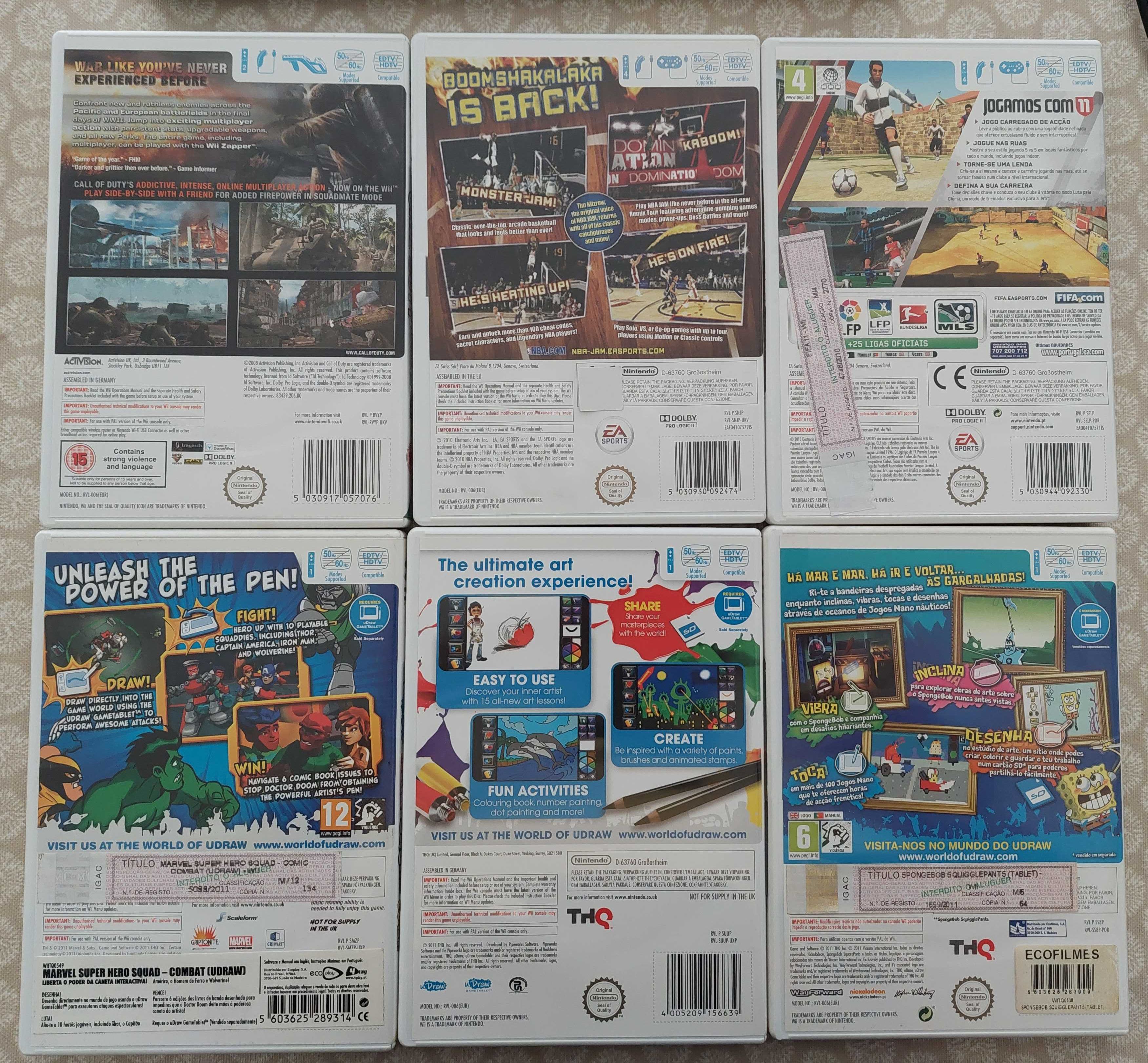 Jogos Nintendo Wii