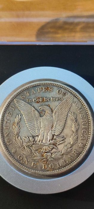 1 dolar srebro USA 1879cc , one dollar , Rarytas , Morgan Carson City