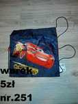 Worek na zabawki w-f cars auta