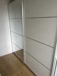 Drzwi przesuwne do szafy PAX z lustrem 200x201 cm - idealne
