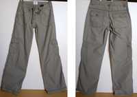 Жіночі вінтажні брюки штани карго L.O.G.G. HM, розмір EUR-36 (S), хакі