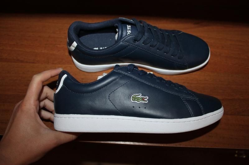 37 Lacoste Carnaby evo шкіряні кеди