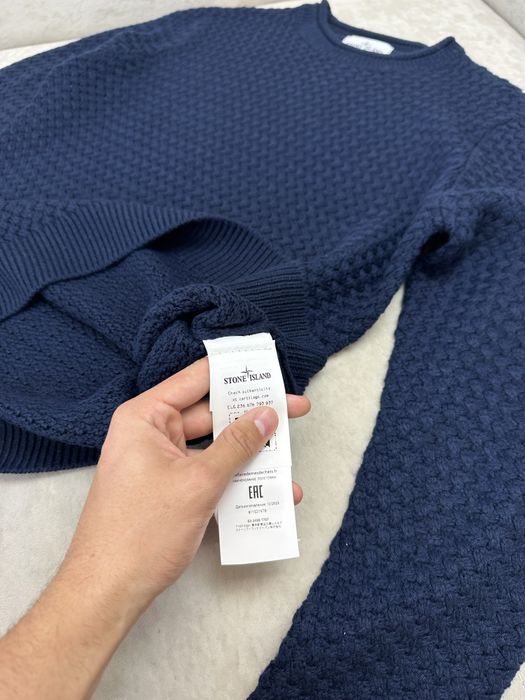 Синій Светр Stone Island |  Аунтефік ОЛХ ДОСТАВКОЮ!