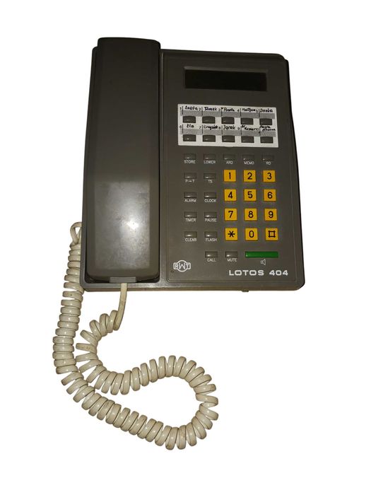 Telefon stacjonarny RWT Lotos 404 (Rzadki model)