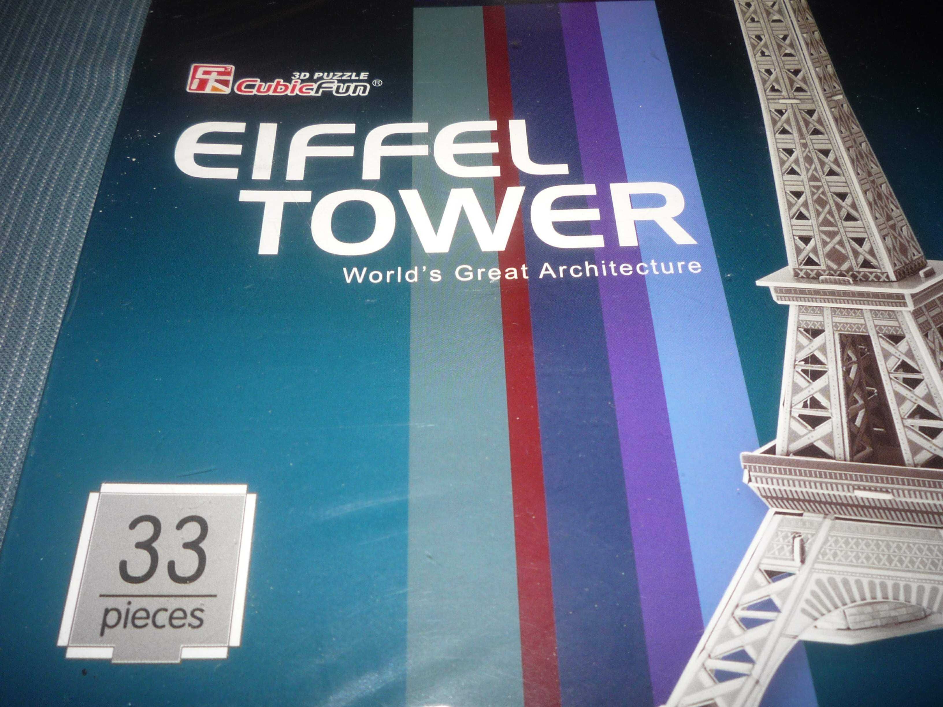 Novo-Torre Eiffel para montar: 2 euros