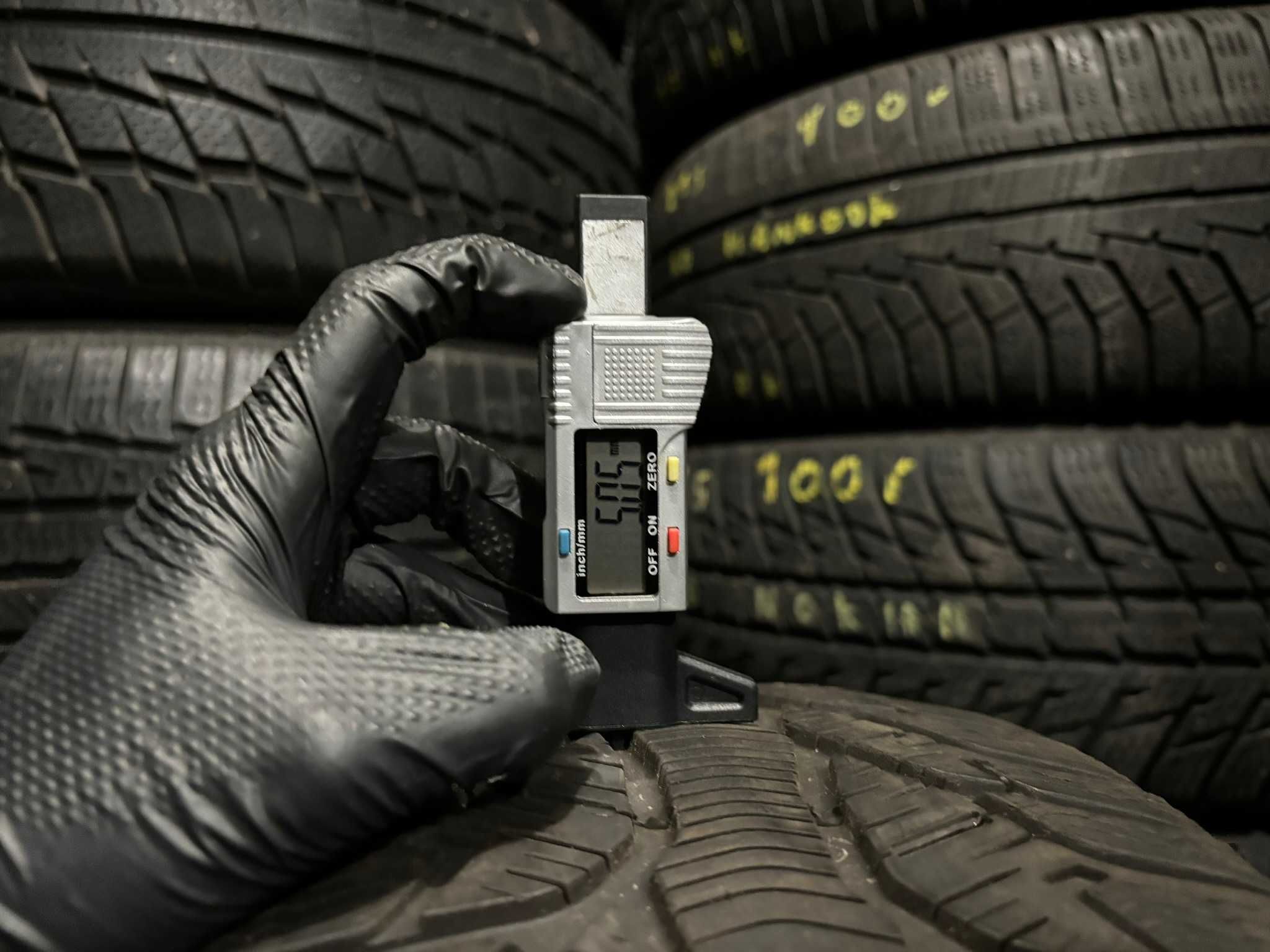 2X Opony Zimowe 225/55R17 101H KLEBER KRISALP HP2 5.1MM SPR. CAŁE!