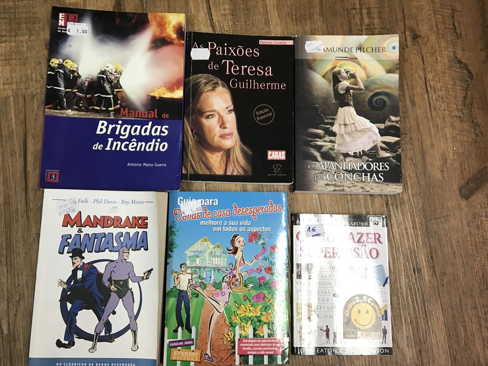 Diversos livros desde 1€