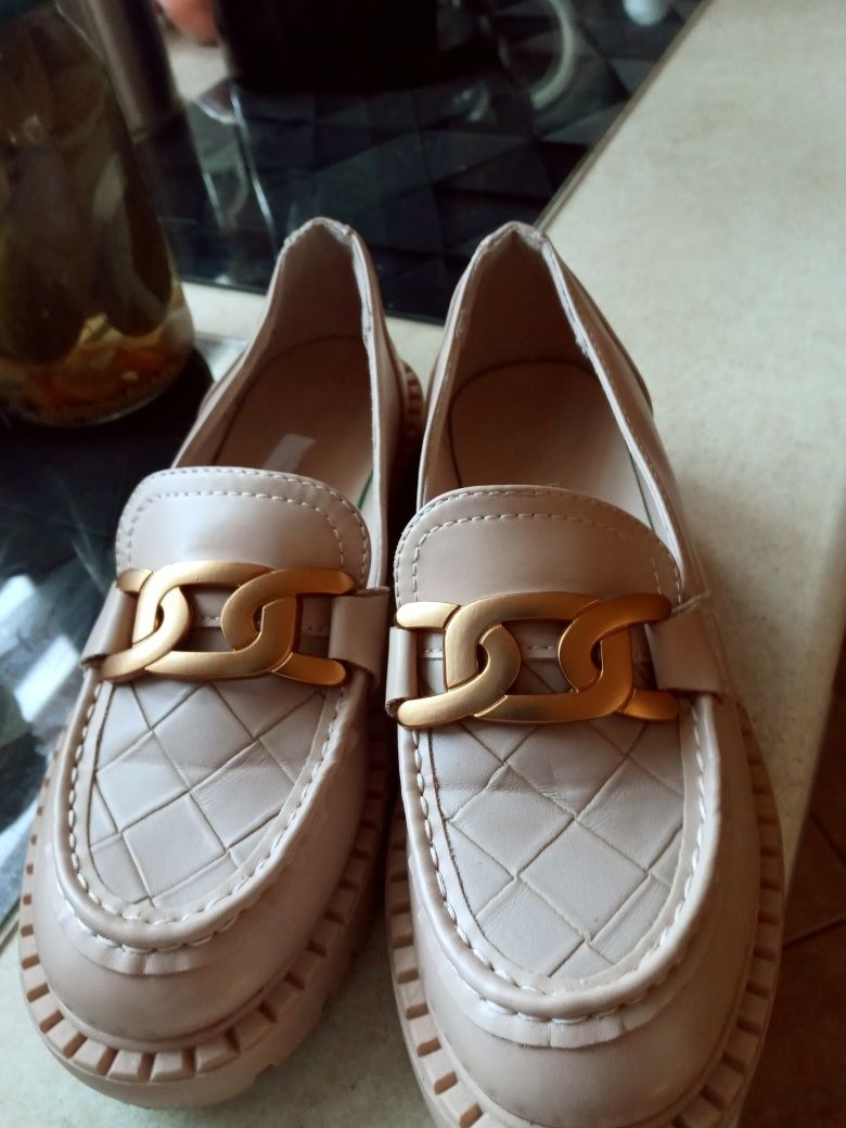 Buty damskie bez zloro mokasyny 36