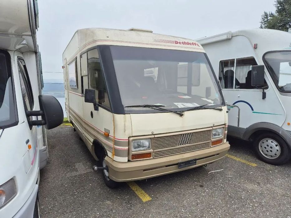 Fiat Ducato Dethleffs  Fiat Ducato Kamper 1.9 TD półintegra
