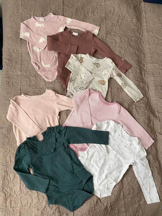 Paka ubrań dla bliźniaczek i nietylko rozmiar 86 HM, Zara, CoolClub