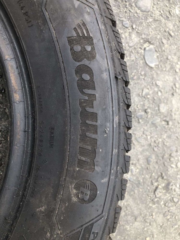 Шини 195/65 R15 Barum 7,1мм 2023р, зима