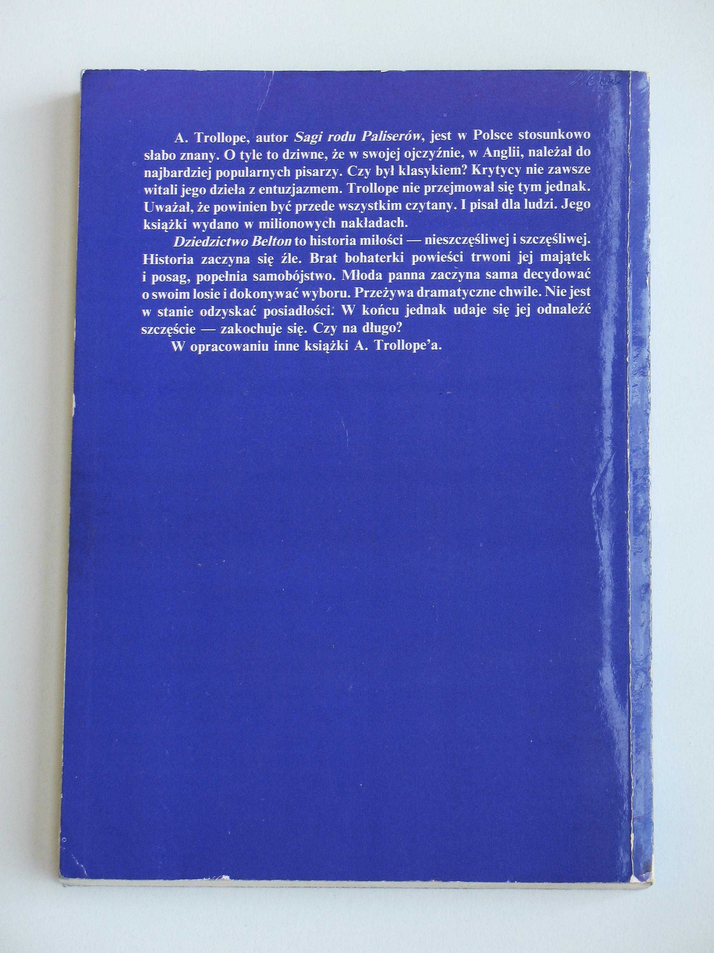 Dziedzictwo Belton - Anthony Trollope