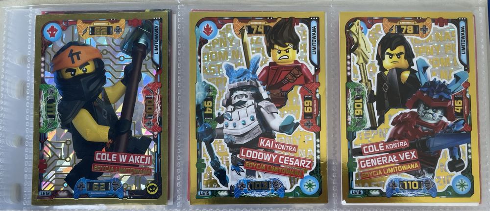 Karty Lego Ninjago Tcg5 Seria 5 75 kart