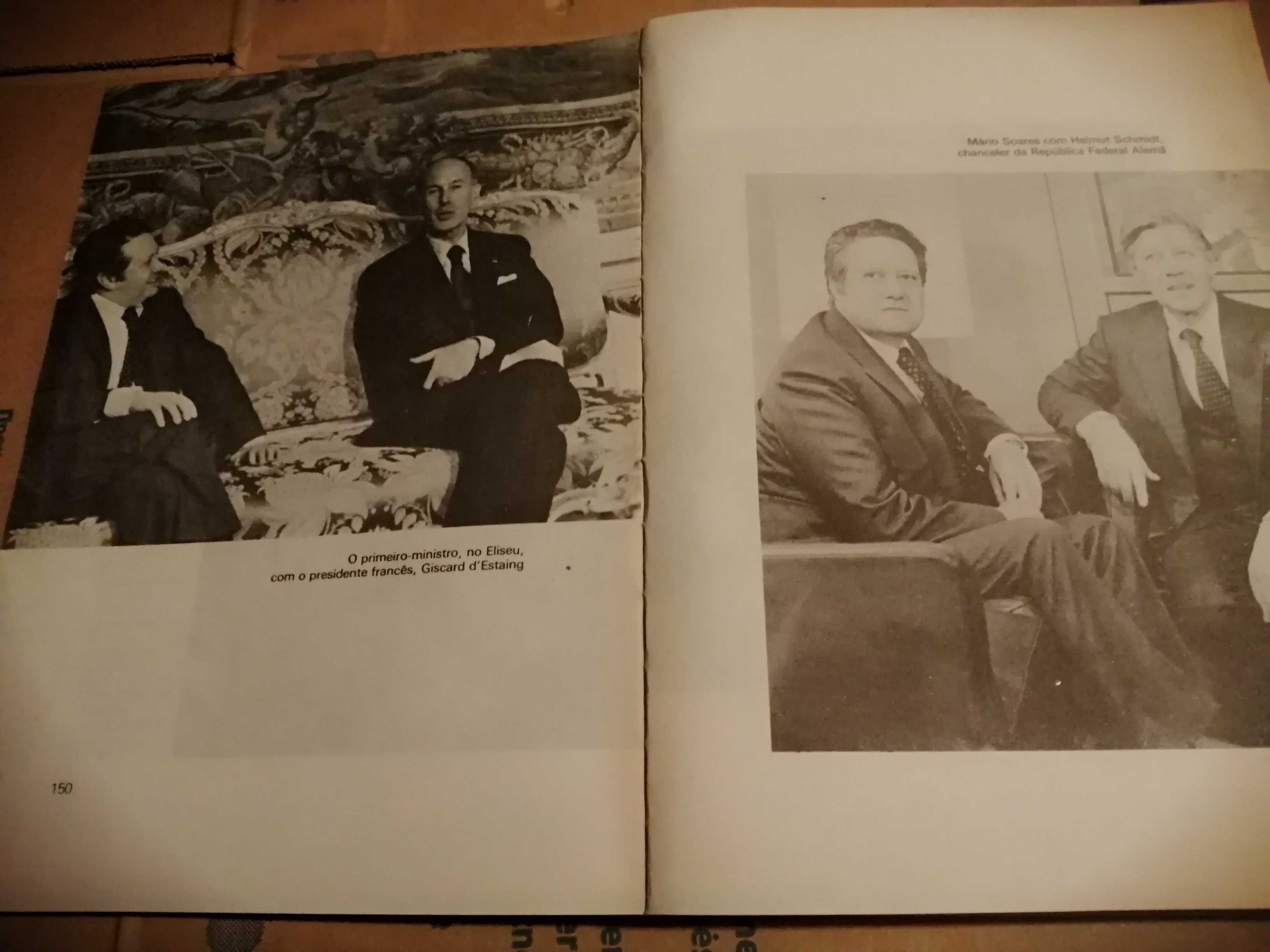 Livro sobre politica - Um ano de Governo Constitucional (1977)