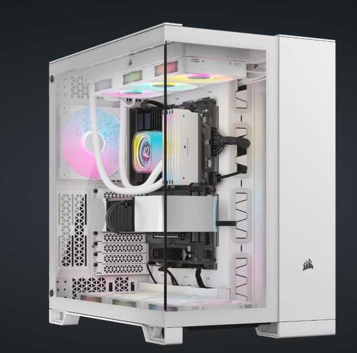 Obudowa Corsair 6500X Biała/Szkło