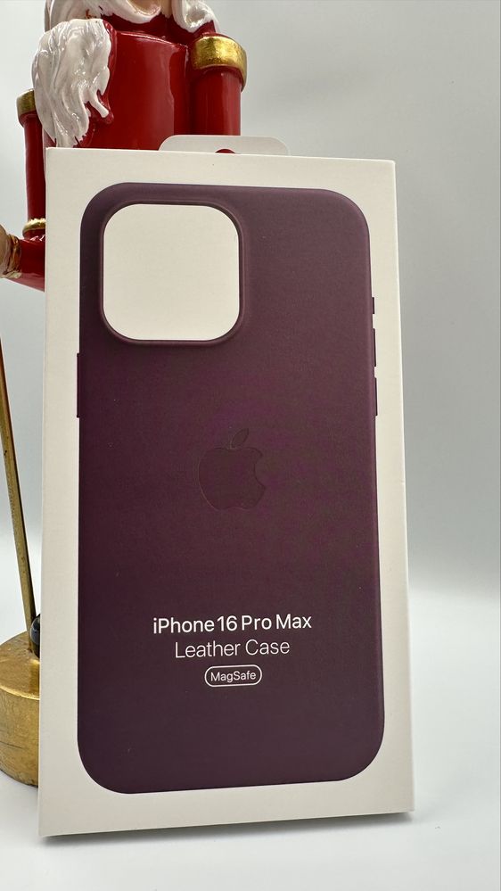Skórzane Magsafe Etui do Iphone’a 16 Pro Max Purple