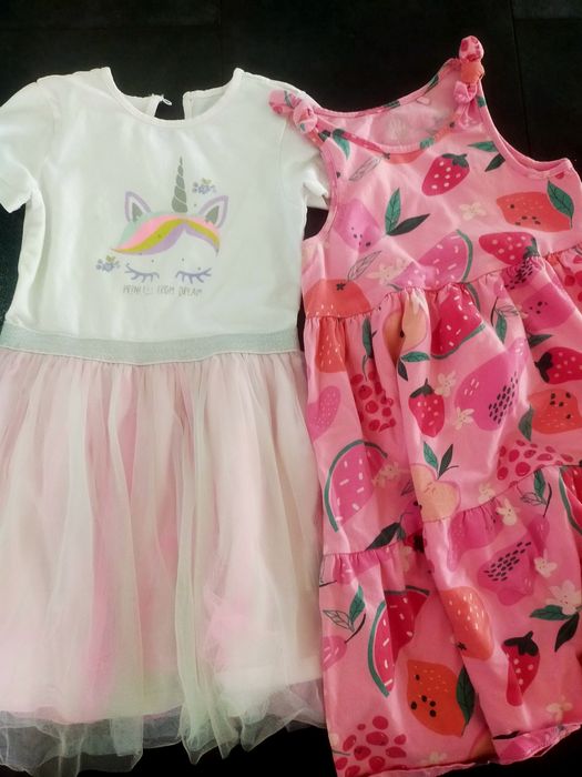 Dwie sukienki r. 116