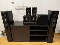 kino domowe 5.1 Yamaha + kolumny Jamo