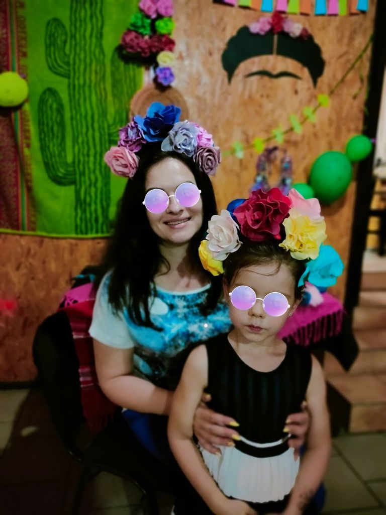 Цифра 4 фотозона мексиканская вечеринка Фрида на день рождения 4 рочки