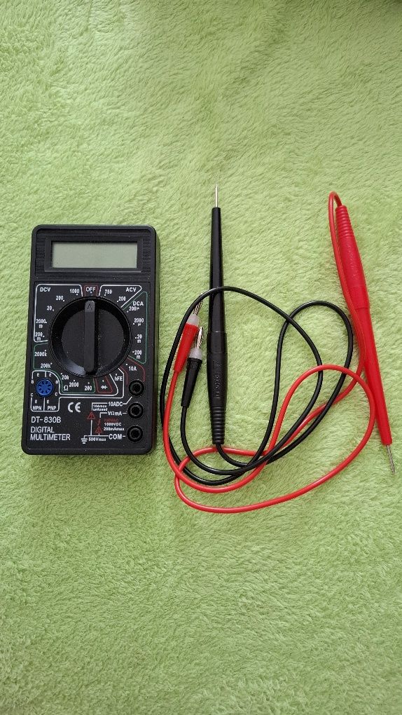 Мультиметр Digital DT-830B цифровий універсальний (з батарейкою).
