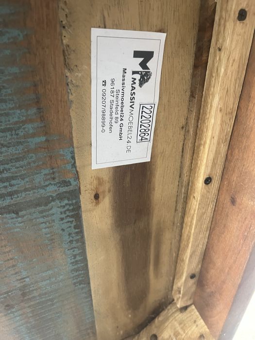 Zestaw mebli firmy kolonialmoebel24.de