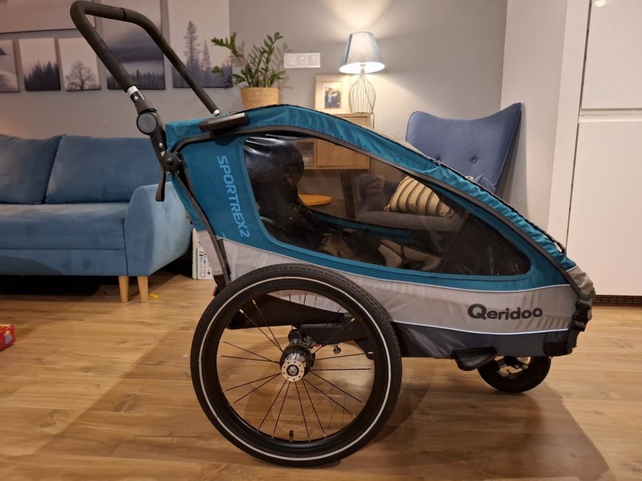 Przyczepka rowerowa Qeridoo Sportrex 2