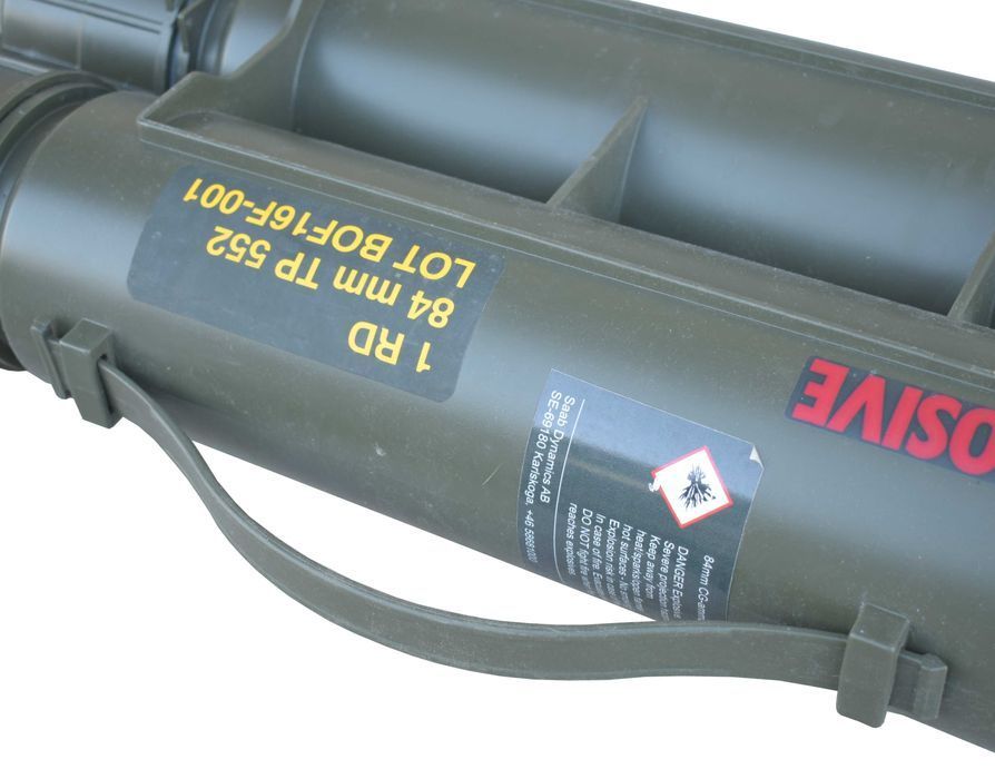 Wojskowa Tuba Transportowa Plastikowa po po rakiecie CARL GUSTAF TP552