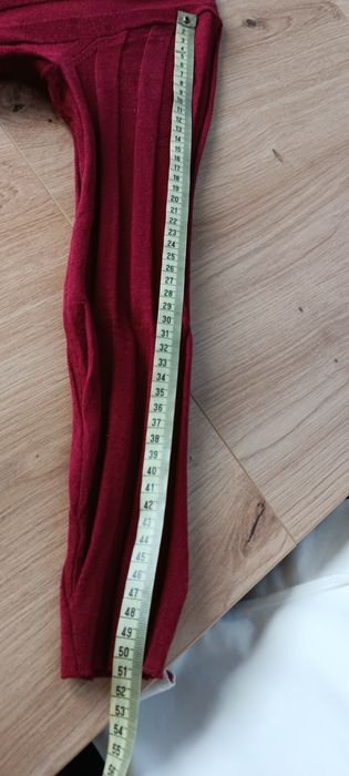Bordowa bluzka damska S - XS