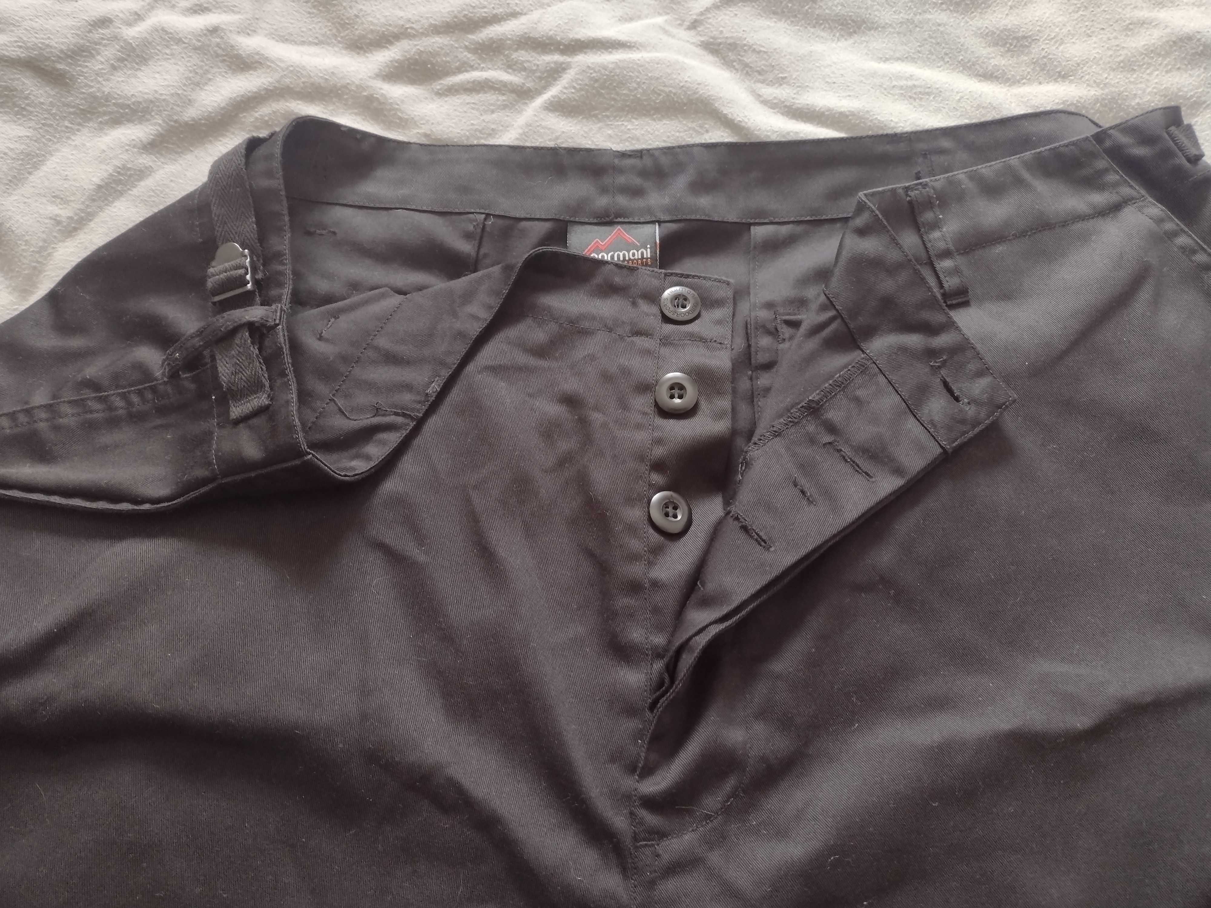Calças Outdoor Cargo preto 4XL