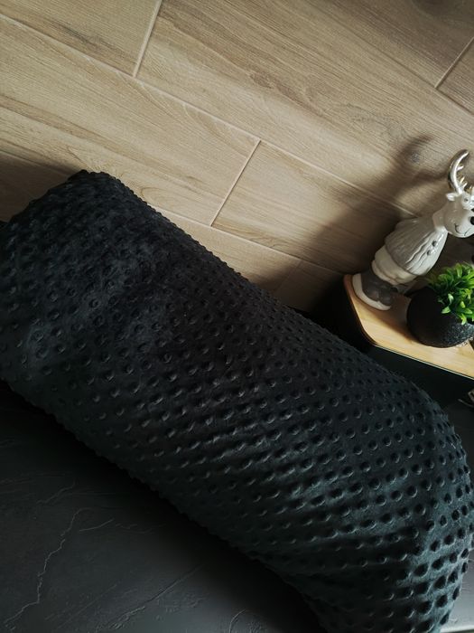 Koc obciążeniowy z poszewka szklane koraliki 150/200 cm 9,07 kg