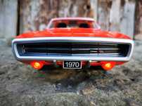 Muscle Car DODGE CHARGER 1970 Zdalnie Sterowany Auto Retro PILOT RC RT